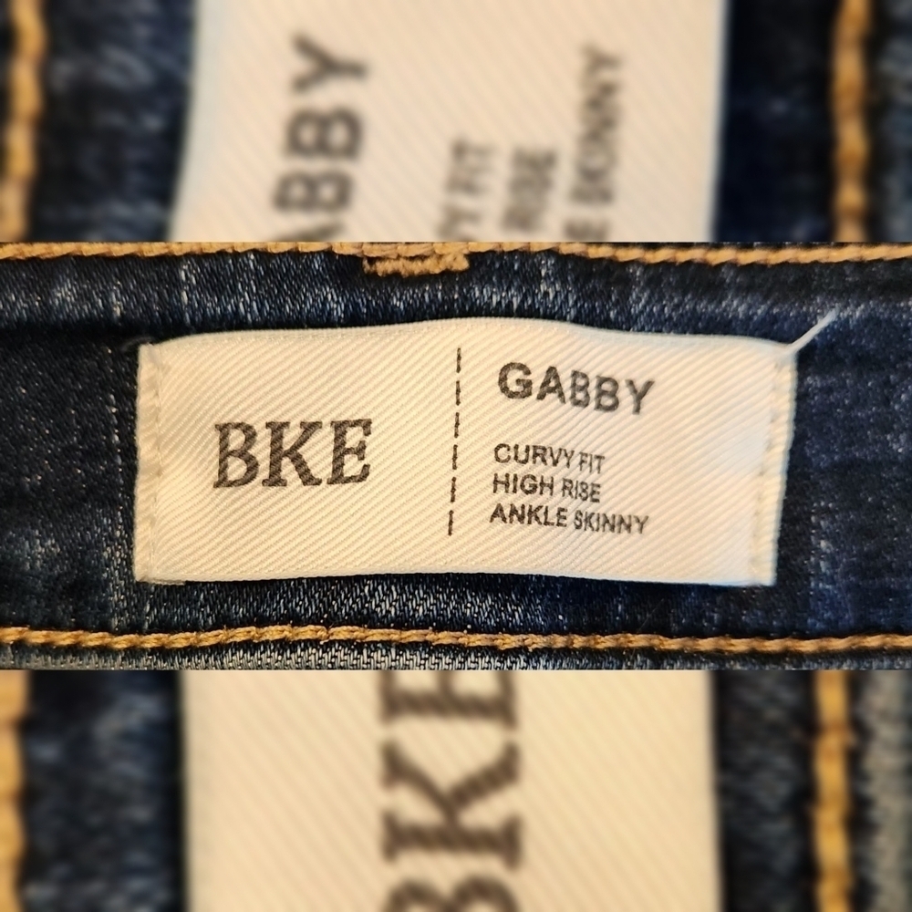 BKE Gabby Ankle Skinny Jeans Sz 38 - Picture 10 of 10